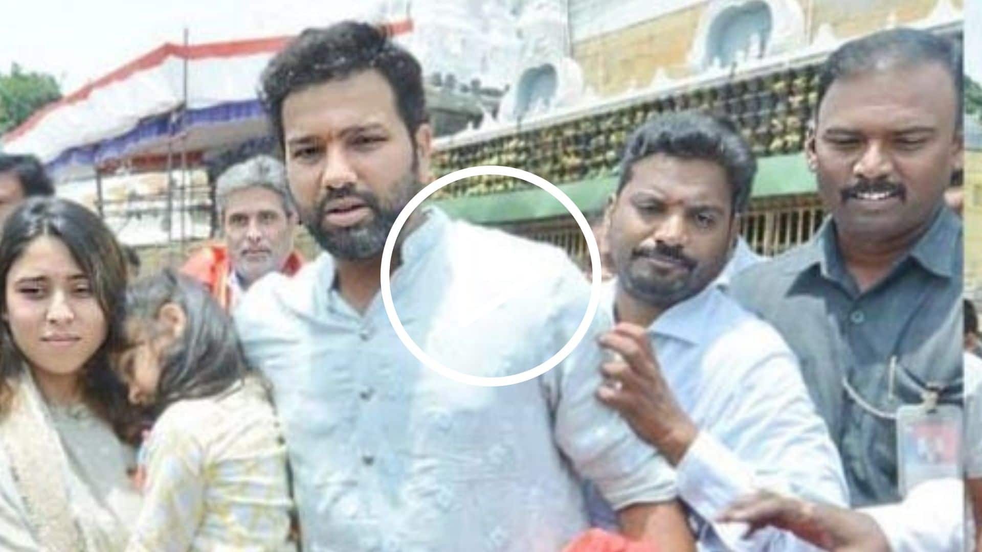 [Watch] When Rohit Sharma Sought Blessings At Tirupati Temple With Family 